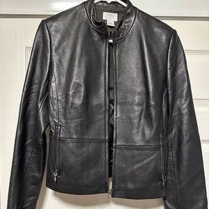 Leather jacket